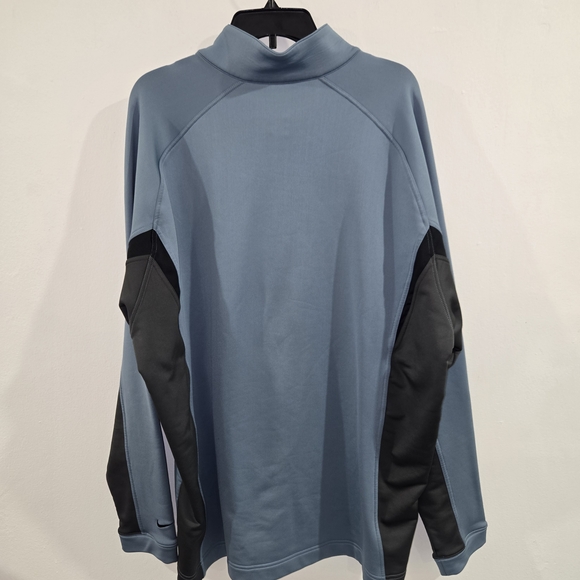 Nike Fit Therma Mens Golf 1/4 Zip Pullover XXL BLUE - Picture 3 of 11